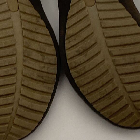 Crocs Women's Brown Marnie Suede Tip Ballet Flat Shoes Size 9 - Picture 10 of 10